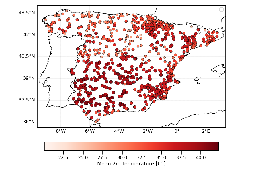 Spain Daily Maximum Temperature Time Series