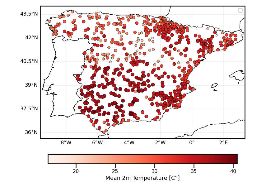 Spain Daily Maximum Temperature Time Series