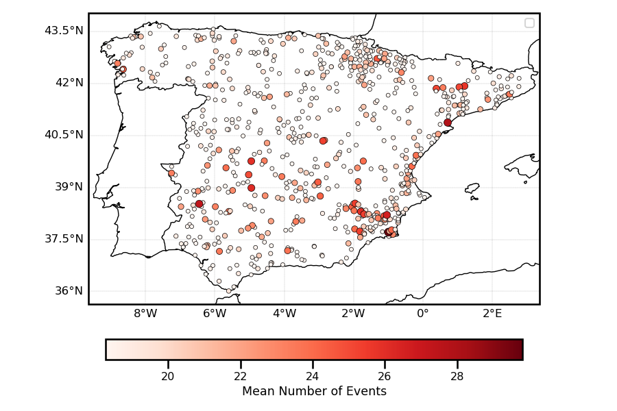 Spain Daily Maximum Temperature Time Series